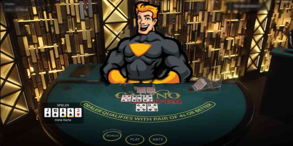 Casino Hold Em dal vivo